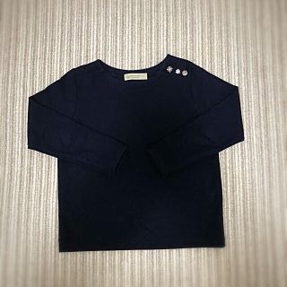 ビューティアンドユースユナイテッドアローズ(BEAUTY&YOUTH UNITED ARROWS)のbeauty&yourth 七分丈ビジューボタン付きカットソー7(Tシャツ(長袖/七分))