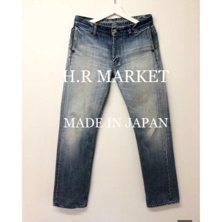 ハリウッドランチマーケット(HOLLYWOOD RANCH MARKET)のH.R.MARKET ブルージーンズ！日本製！(デニム/ジーンズ)