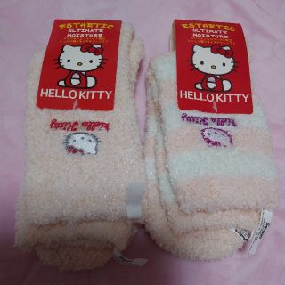 ハローキティ(ハローキティ)のHello Kitty　モコモコ靴下(ソックス)