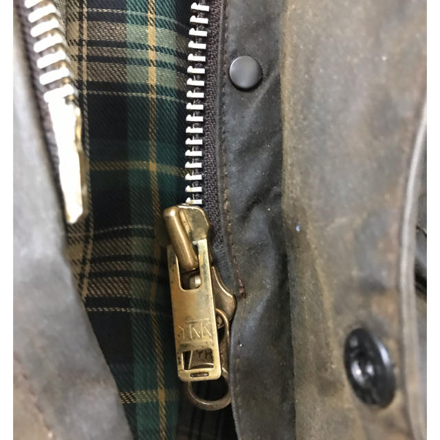 Barbour(バーブァー)のYKK棒ZIP 42 barbuor solway zipper バブアー メンズのジャケット/アウター(ブルゾン)の商品写真