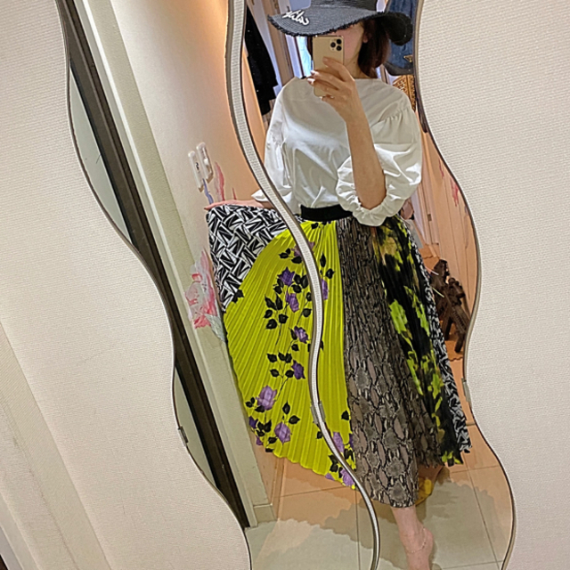 MSGM 高級プリーツスカート新品タグ付きスカート