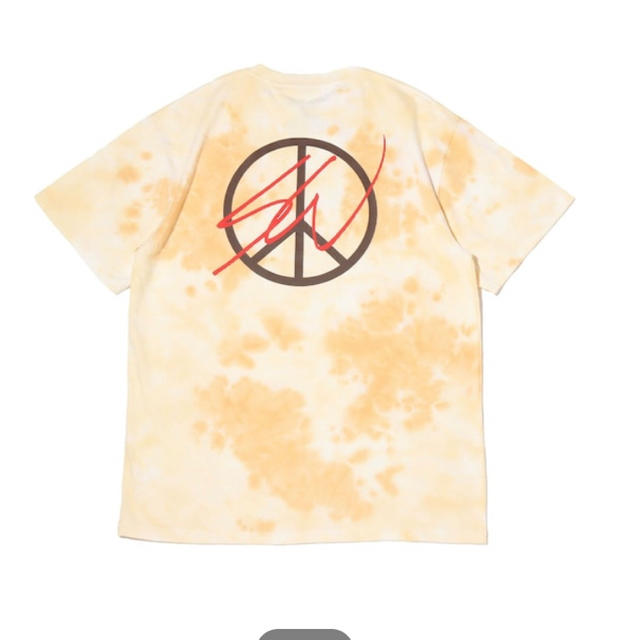 atmos(アトモス)のアトモス　ショーン　ウォザースプーン　タイダイTシャツ　M オレンジ メンズのトップス(Tシャツ/カットソー(半袖/袖なし))の商品写真