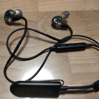 SHURE SE425 RMCE-BT2 Bluetooth 銀メッキケーブル付(ヘッドフォン/イヤフォン)