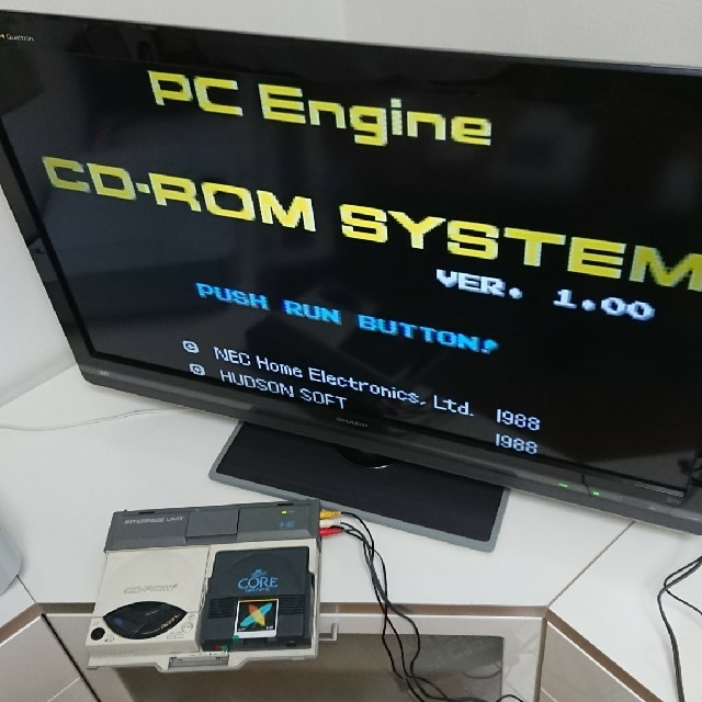 [PCE] PCエンジン用 CD-ROM2 稼働品