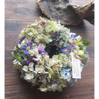 Antique hydrangea wreath〜アンティークあじさいのリース(リース)