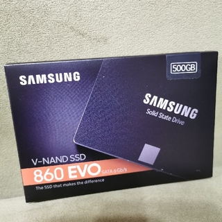 サムスン(SAMSUNG)の【新品未開封】Samsung SSD 500GB(PC周辺機器)