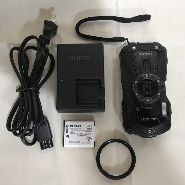 色々な ☆ 防水デジタルカメラ RICOH WG-50 防水14m耐ショック 防水
