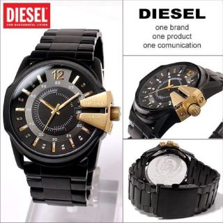 ディーゼル(DIESEL)のDIESEL【DZ-1209 MASTER CHIEF】ディーゼル腕時計★稼働品(腕時計(アナログ))