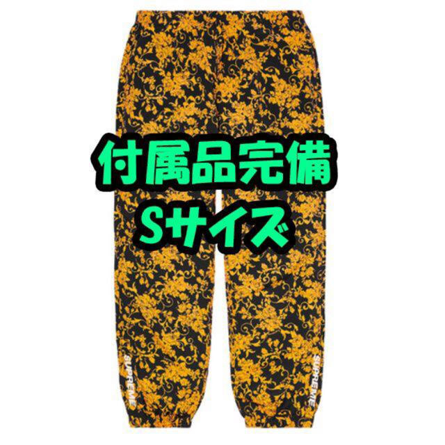 Supreme Warm Up Pant Black Floral S