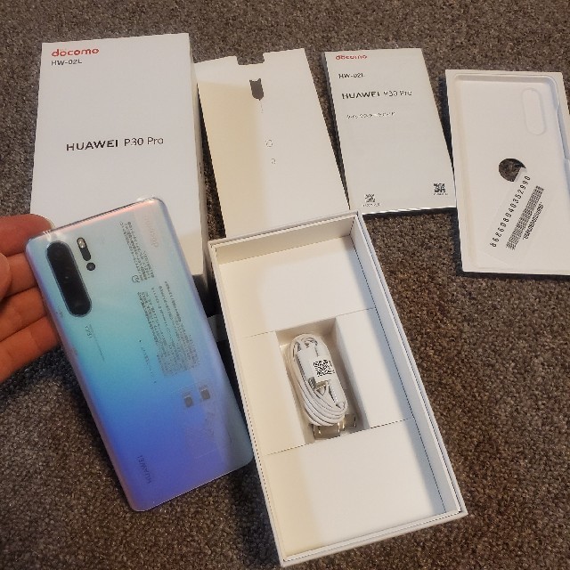 simロック解除済　ドコモ　HUAWEI P30 Pro  HW-02L