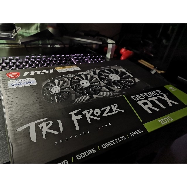 スマホ/家電/カメラMSI GEFORCE RTX 2070 TRI FROZR