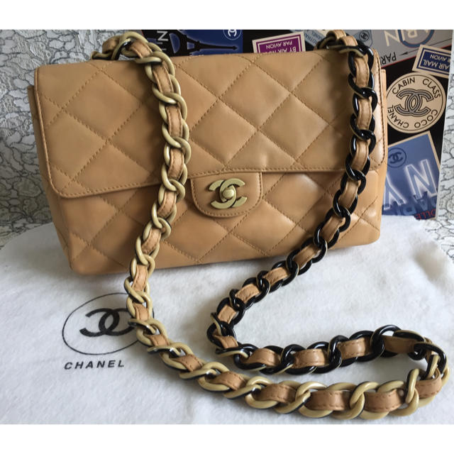 専用☆CHANEL 希少★美品 プラチェーン  マトラッセショルダーバッグ