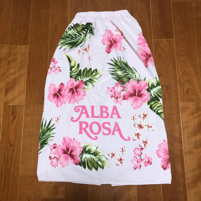 ALBA ROSA(アルバローザ)のラップタオル　アルバローザ インテリア/住まい/日用品の日用品/生活雑貨/旅行(タオル/バス用品)の商品写真