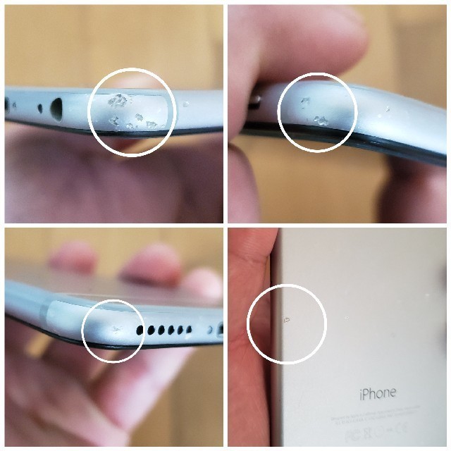 iPhone(アイフォーン)のAU   iPhone 6  16  GB 　値下げ不可 スマホ/家電/カメラのスマートフォン/携帯電話(スマートフォン本体)の商品写真