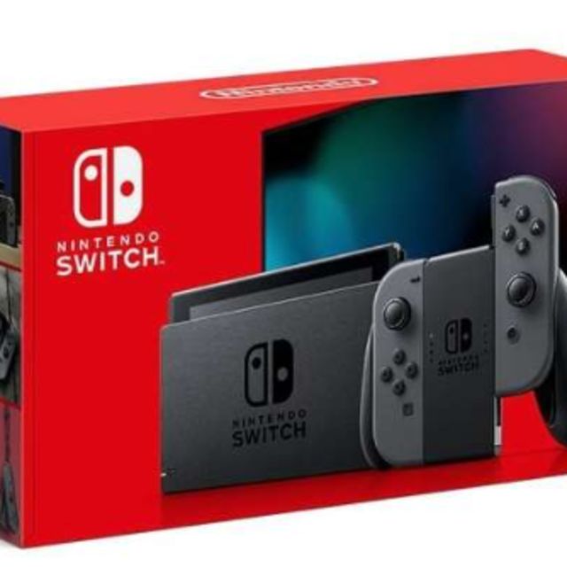 Nintendo Switch グレー 新型　新品・未開封