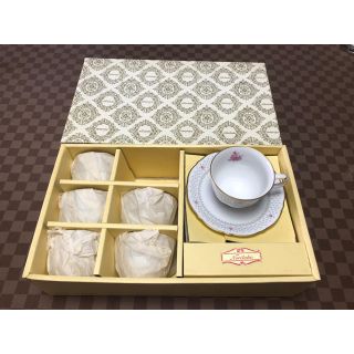 ノリタケ(Noritake)の【アンティーク】ノリタケ　カップ&ソーサー　6客セット　ティーカップ(食器)