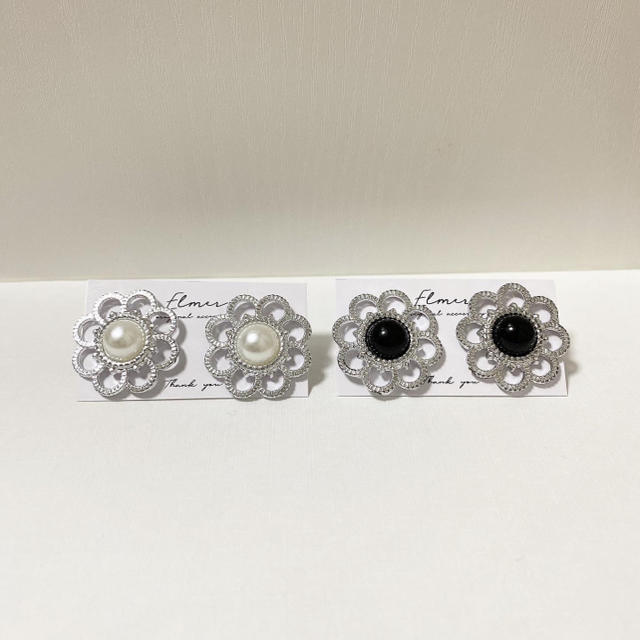 セール♡flower pierce / earring❁ ハンドメイドのアクセサリー(ピアス)の商品写真