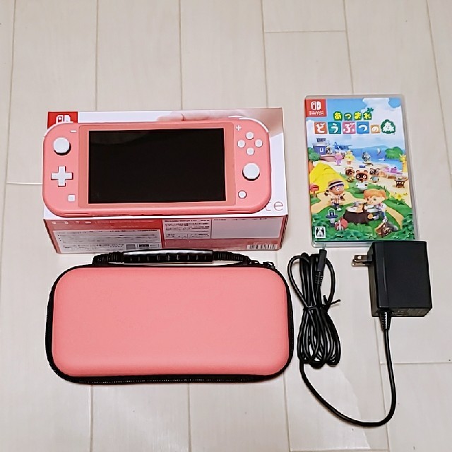 任天堂Switch liteコーラル　どうぶつの森