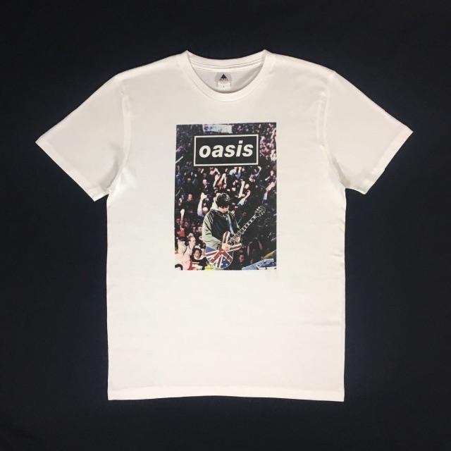 新品 オアシス Oasis ノエル ユニオンジャック UK ロック Tシャツ | フリマアプリ ラクマ