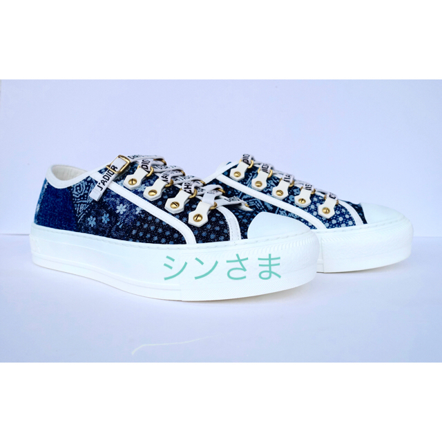 新品 Christian Dior デニム トロッタースニーカー 2022年最新入荷