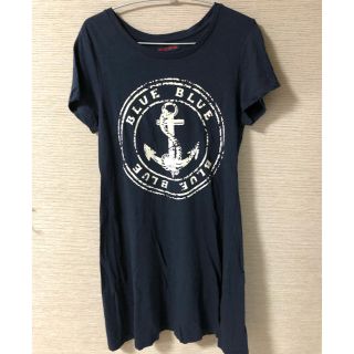 ブルーブルー(BLUE BLUE)の【美品】ロングTシャツ(Tシャツ(半袖/袖なし))