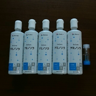 メニコン O2ケア アミノソラ 120ml×5本(日用品/生活雑貨)