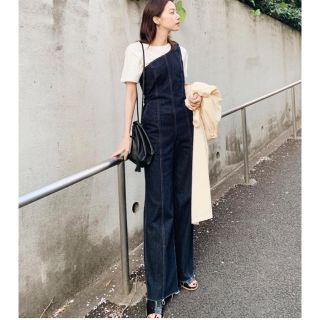 マウジー(moussy)の今季新作♡MOUSSY ONE SHOULDER DENIM JUMP SUIT(オールインワン)