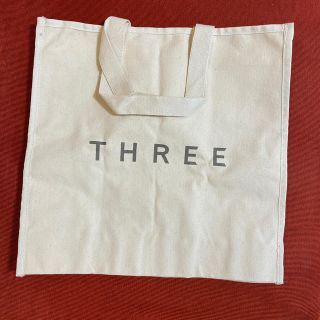 スリー(THREE)のTHREE ノベルティ　バッグ(エコバッグ)