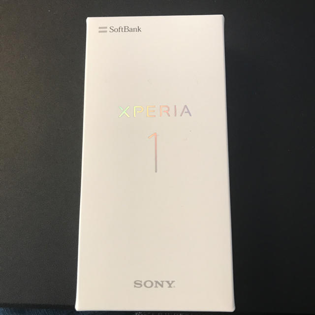 Xperia(エクスペリア)の新品未使用！sony Xperia1 SIMフリー 64GB スマホ/家電/カメラのスマートフォン/携帯電話(スマートフォン本体)の商品写真