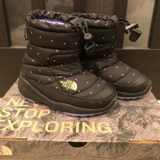 ザノースフェイス(THE NORTH FACE)のノースフェイスX-girlコラボ　キッズブーツ(ブーツ)