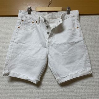 リーバイス(Levi's)の(古着)Levi's リーバイス 501CT ショートパンツ ホワイト(デニム/ジーンズ)