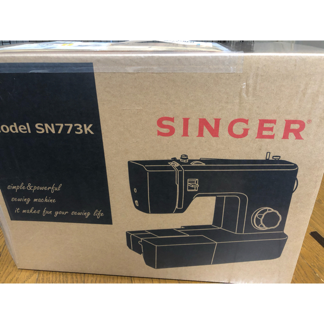 新品未使用☆SINGER シンガー 電動ミシン SN773K