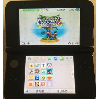 ニンテンドー3DS(ニンテンドー3DS)の任天堂3DS LL 本体　ダウンロード版ドラゴンクエストモンスターズ2付き(携帯用ゲーム機本体)