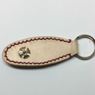 本革　キーホルダー④ ハンドメイド (キーホルダー/ストラップ)