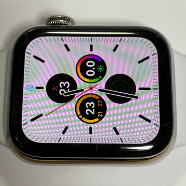 Apple Watch(アップルウォッチ)のApple Watch シリーズ 5 40mm ステンレス スチール シルバー メンズの時計(腕時計(デジタル))の商品写真
