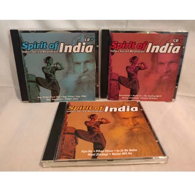Spirit of India 3枚組CD エンタメ/ホビーのCD(ワールドミュージック)の商品写真