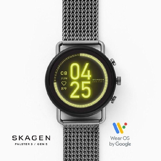 SKAGEN(スカーゲン)のSKAGEN  falster3 スマートウォッチ ガンメタ 新品 メンズの時計(腕時計(デジタル))の商品写真