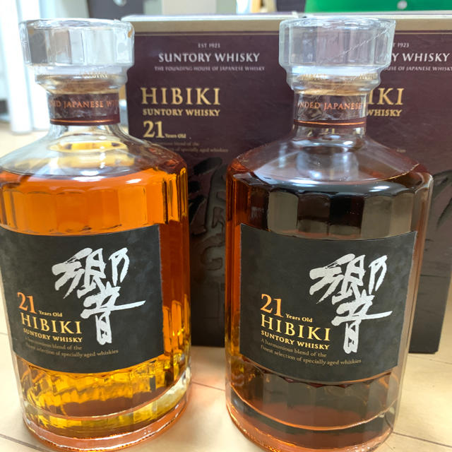 最終値下げ サントリー 響21年 未開栓 新品 二本セット サントリー