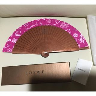 ロエベ(LOEWE)の【未使用】LOEWE 扇子(和装小物)