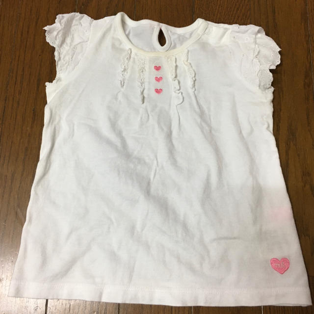 mikihouse(ミキハウス)のミキハウス 70 80 ワンピース　Tシャツ レギンス  靴下　4点セット女の子 キッズ/ベビー/マタニティのベビー服(~85cm)(ワンピース)の商品写真