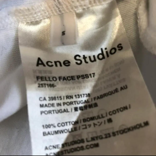 ACNE(アクネ)のacne studios ロングスリーブTシャツ メンズのトップス(Tシャツ/カットソー(七分/長袖))の商品写真