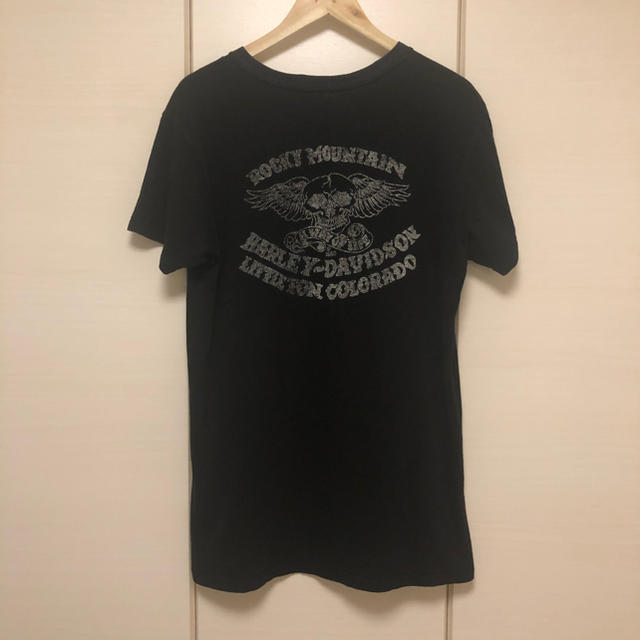 Harley Davidson(ハーレーダビッドソン)のハーレーダビッドソン Tシャツ 黒 ポルノ メンズのトップス(Tシャツ/カットソー(半袖/袖なし))の商品写真