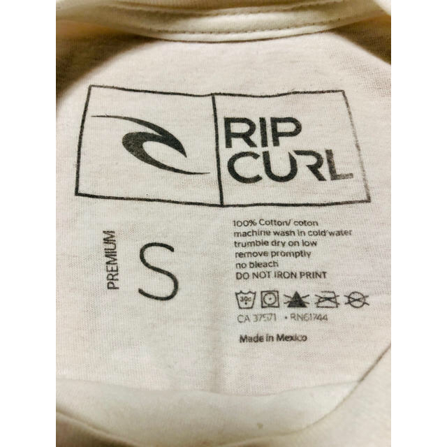 Ron Herman(ロンハーマン)のハワイ購入 Rip Curl リップカール Tシャツ S Hawaii 限定 メンズのトップス(Tシャツ/カットソー(半袖/袖なし))の商品写真