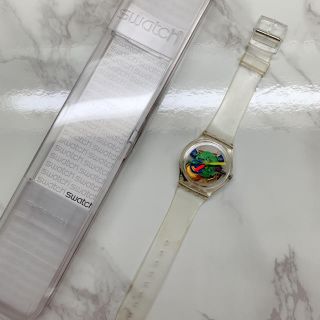 スウォッチ(swatch)のスウォッチ　腕時計　クリア(腕時計)