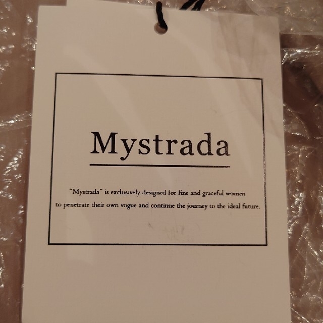 Mystrada(マイストラーダ)のriko様専用ピンクベージュ「Mystrada」ブラウス レディースのトップス(シャツ/ブラウス(半袖/袖なし))の商品写真