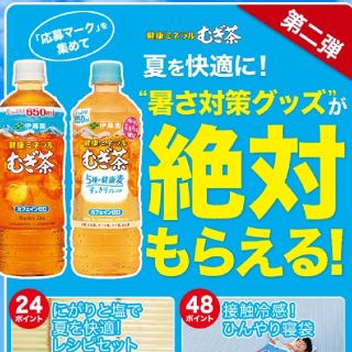 イトウエン(伊藤園)の伊藤園 麦茶 絶対もらえるキャンペーン 48点分(ノベルティグッズ)