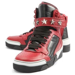 ジバンシィ(GIVENCHY)の美品GIVENCHY TYSON STARS ハイカット スニーカー(スニーカー)