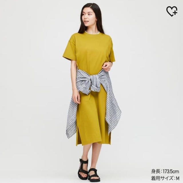 UNIQLO(ユニクロ)のワンピース レディースのワンピース(ロングワンピース/マキシワンピース)の商品写真