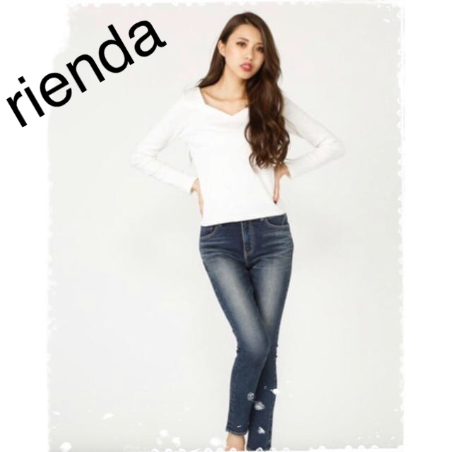 rienda Style Up J/L DenimパギンスTypeII