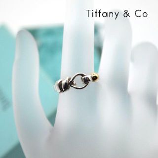 ティファニー(Tiffany & Co.)の《一点物》Tiffany & Co ラブノット 指輪 925シルバー 13号(ピアス)